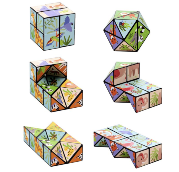 Cubo Puzzle Animales Zooniverse - Imagen 6