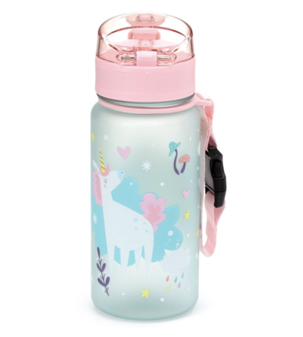 Botella de Agua Infantil Inastillable Unicornio Mágico 350ml - Imagen 7