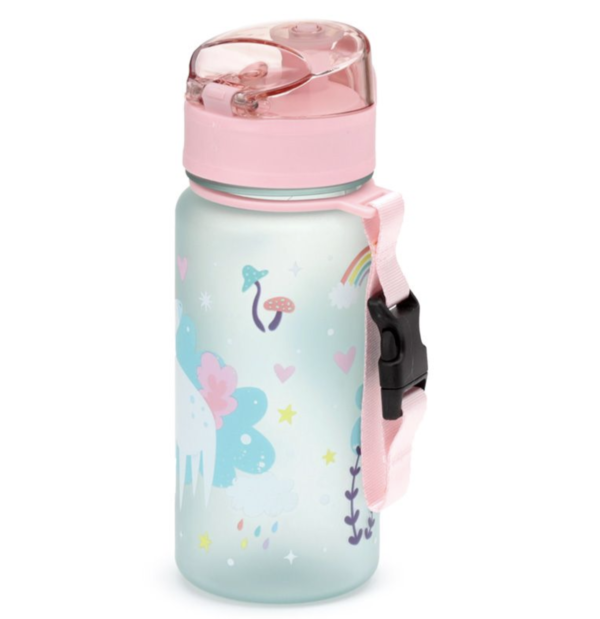 Botella de Agua Infantil Inastillable Unicornio Mágico 350ml - Imagen 6