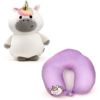 Almohada de Viaje y Peluche 2 en 1  Unicornio