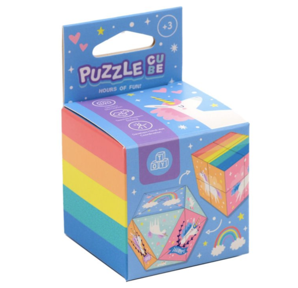 Cubo Puzzle Unicornio Mágico