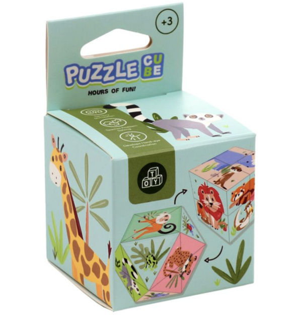 Cubo Puzzle Animales Zooniverse