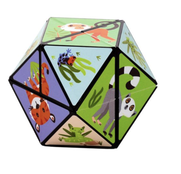 Cubo Puzzle Animales Zooniverse - Imagen 3