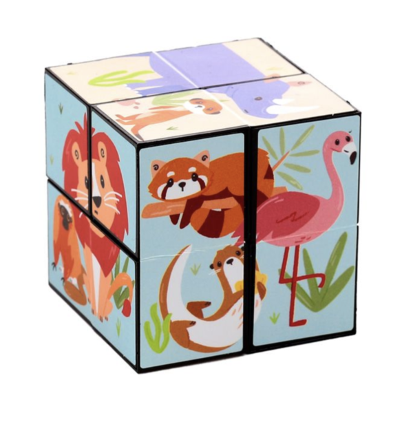 Cubo Puzzle Animales Zooniverse - Imagen 2