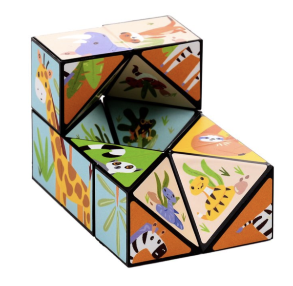 Cubo Puzzle Animales Zooniverse - Imagen 5