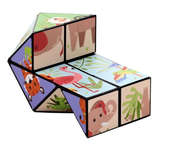 Cubo Puzzle Animales Zooniverse - Imagen 4