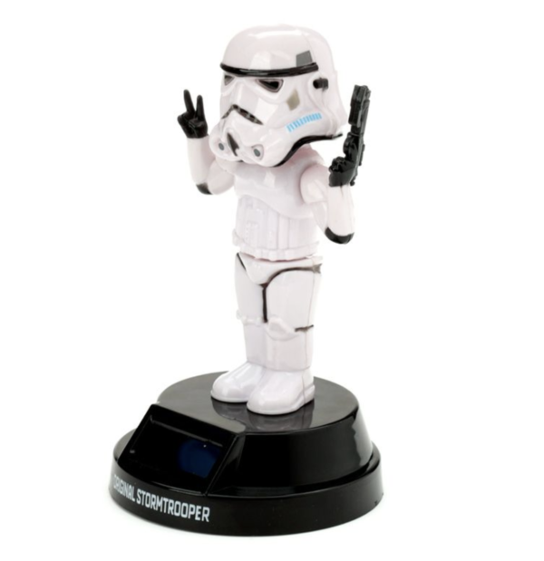 Muñeco Solar Soldado Imperial Stormtrooper Paz - Imagen 7