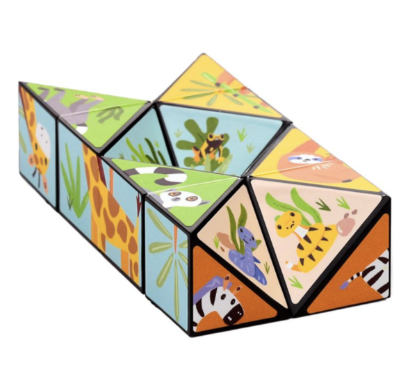 Cubo Puzzle Animales Zooniverse - Imagen 7