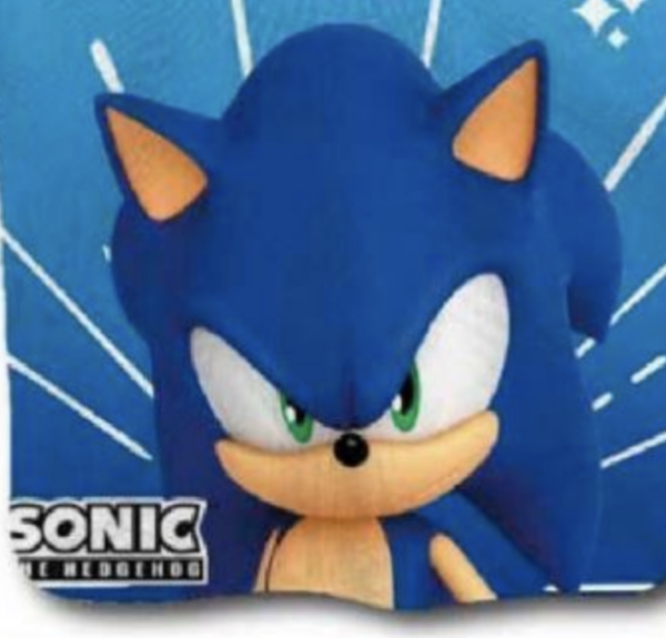 Poncho toalla Microfibra Sonic The Hedgehog - Imagen 4