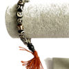 Pulsera Tibetana blanca y negra - Imagen 2