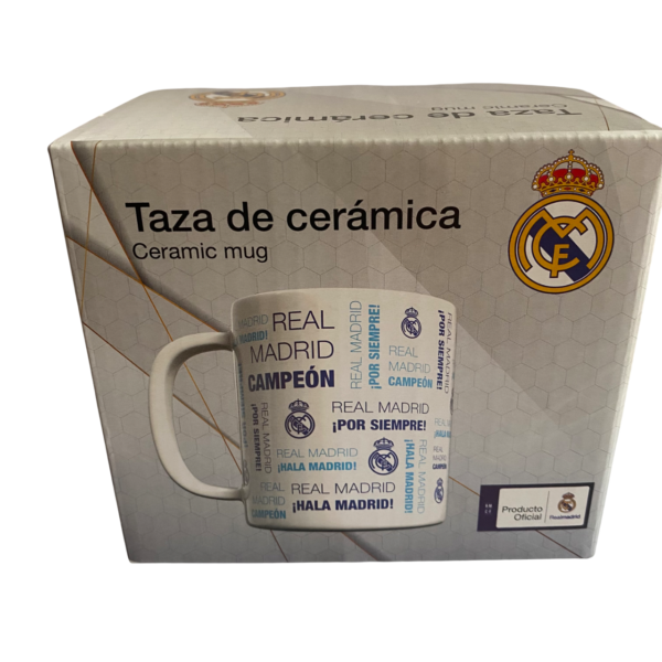 Taza cerámica Real Madrid