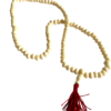 Pulsera Japa Mala Tibetana blanca - Imagen 3