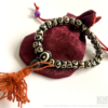 Pulsera Tibetana blanca y negra