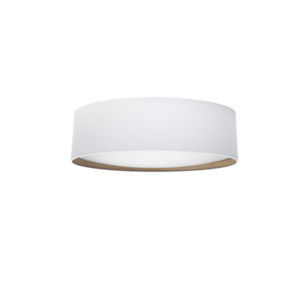 Plafón Led Diseño Blanco madera Clara 3000-4000-6500k  5616lm