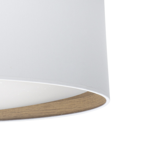 Plafón Led Diseño Blanco madera Clara 3000-4000-6500k  5616lm - Imagen 2