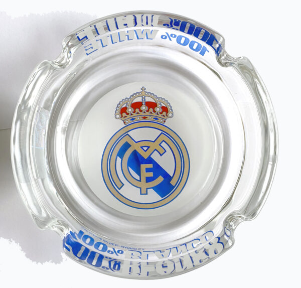 Real Madrid cenicero oficial de cristal - Imagen 2