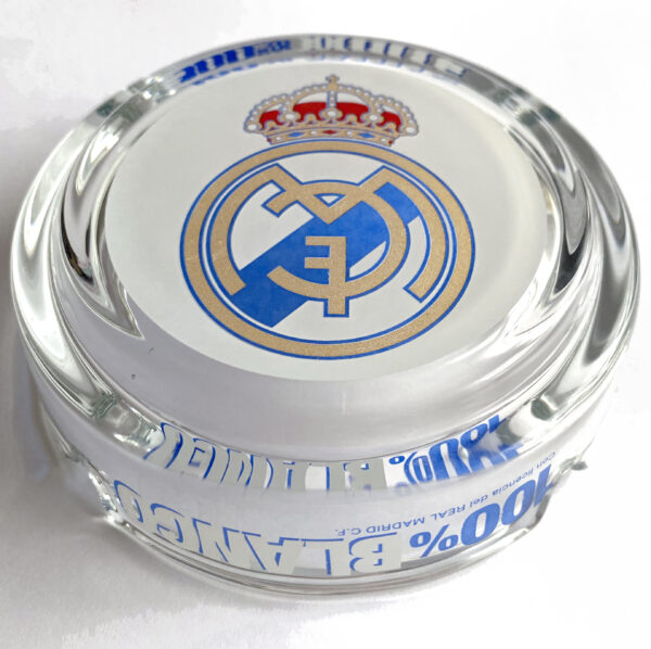 Real Madrid cenicero oficial de cristal - Imagen 4