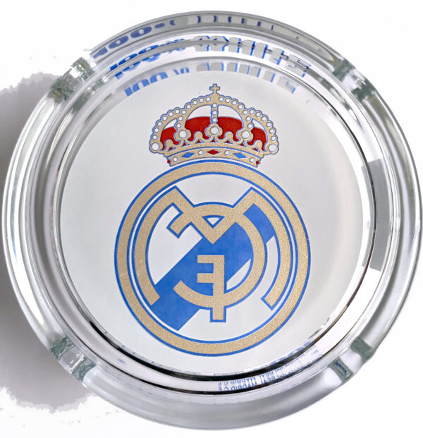 Real Madrid cenicero oficial de cristal - Imagen 6