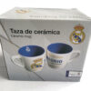 Real Madrid taza azul bicolor en caja - Imagen 9