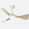 Ventilador 3 aspas Dc Led Blanco - Imagen 3