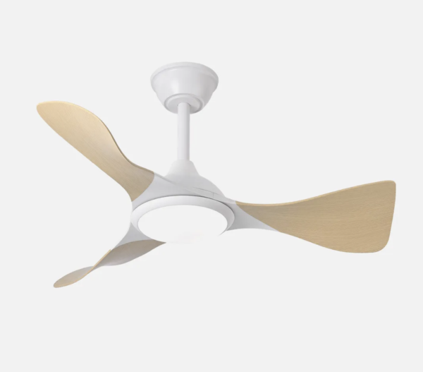 Ventilador 3 aspas Dc Led Blanco - Imagen 3