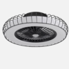 Ventilador Dc Negro 5 Aspas Transparentes - Imagen 4
